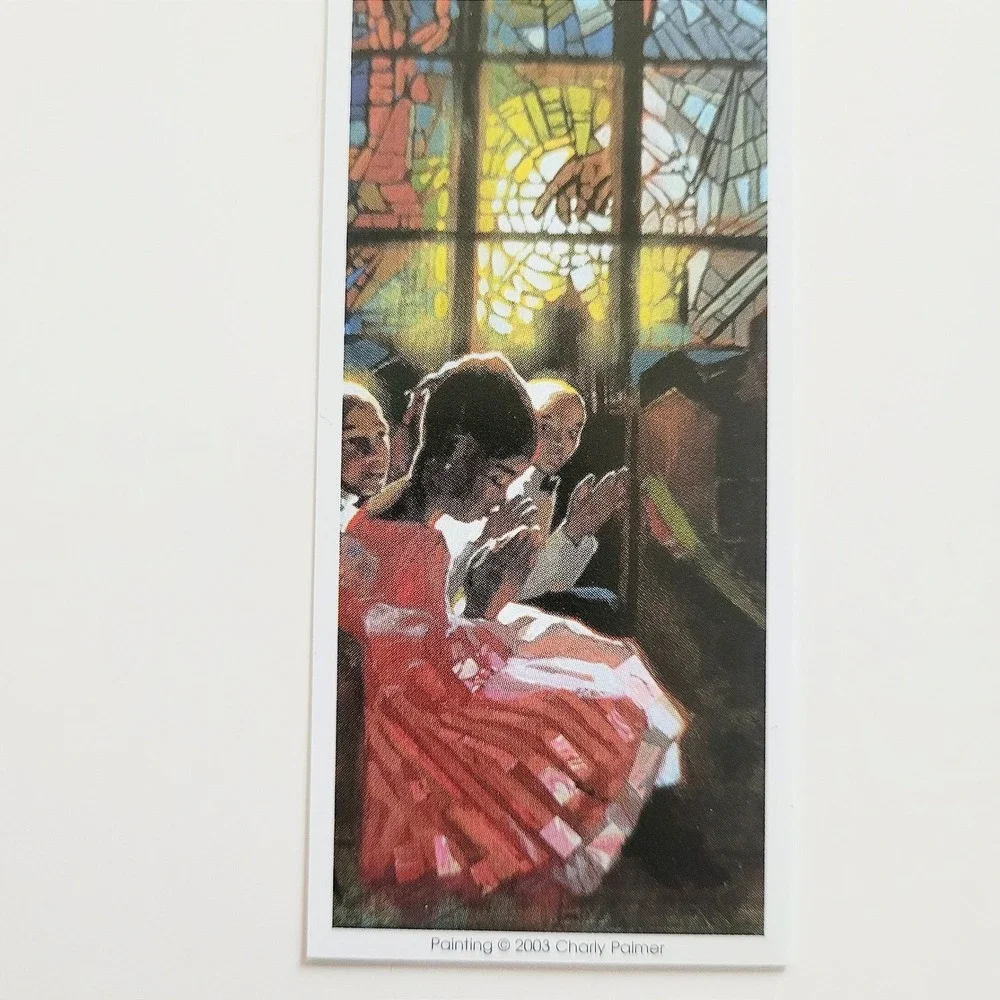 Vintage 2003 Charly Palmer- Four Girls- Bookmark- Black Church Antioch TCH-66478